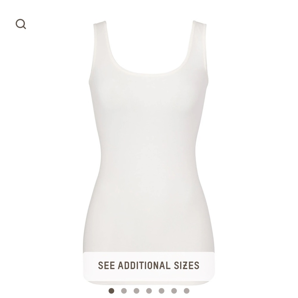 SKIMS NEW VINTAGE SCOOP NECK TANK